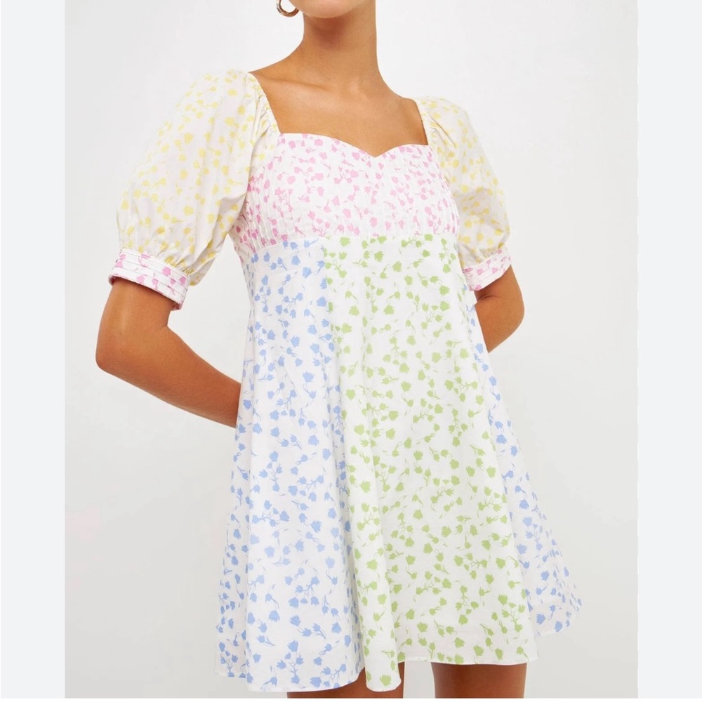English Factory Multi Floral Dress
